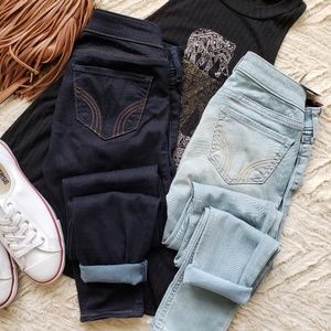 Two Hollister Jean Jegging